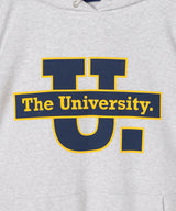 The University. ビッグラインロゴ スウェットパーカー GRAY