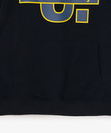 The University. ビッグラインロゴ スウェットパーカー NAVY