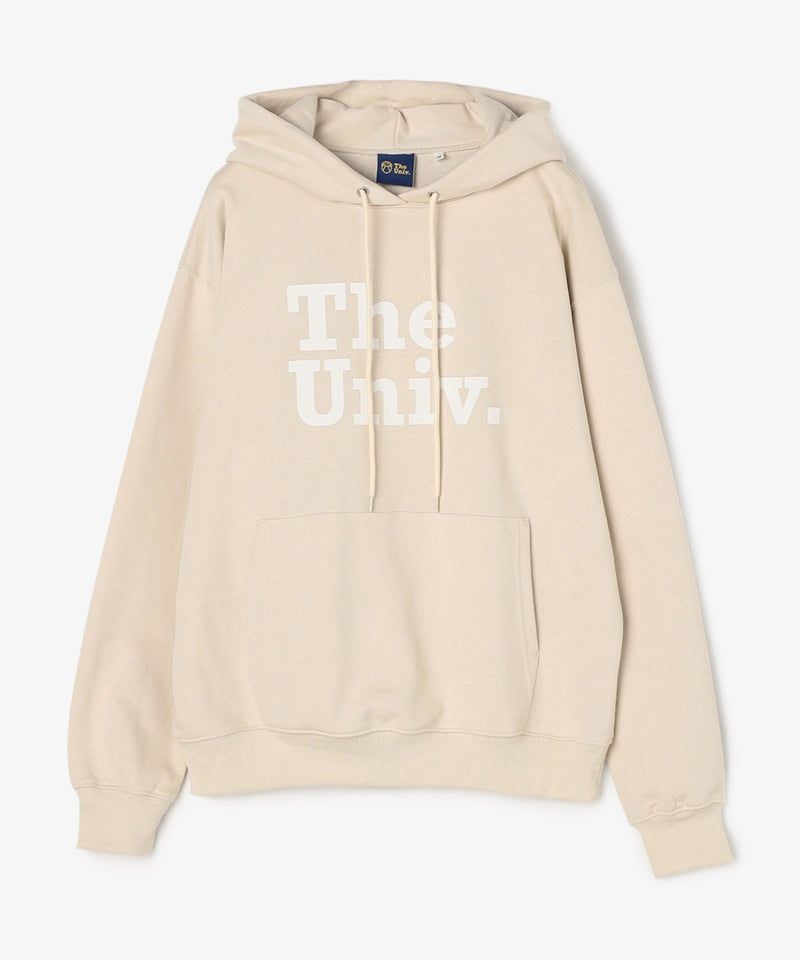 TheUniv.ロゴ スウェットパーカー BEIGE