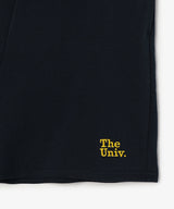 The Univ. エンブロイダリー スウェットハーフパンツ NAVY