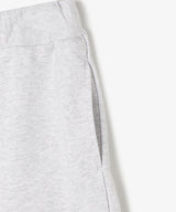 The Univ. エンブロイダリー スウェットハーフパンツ GRAY