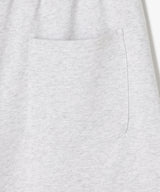 The Univ. エンブロイダリー スウェットハーフパンツ GRAY